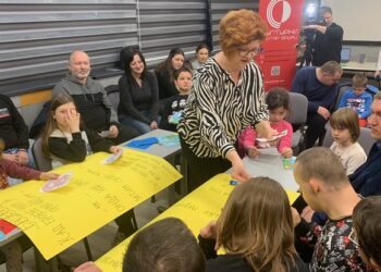 Radionica „Azbuka pod bregom“ održana u KC Vršac