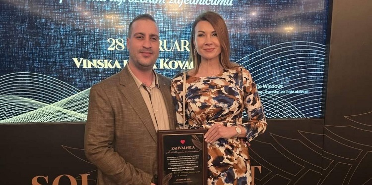 Domu u Starom Lecu uručena zahvalnica Banke hrane Vojvodine