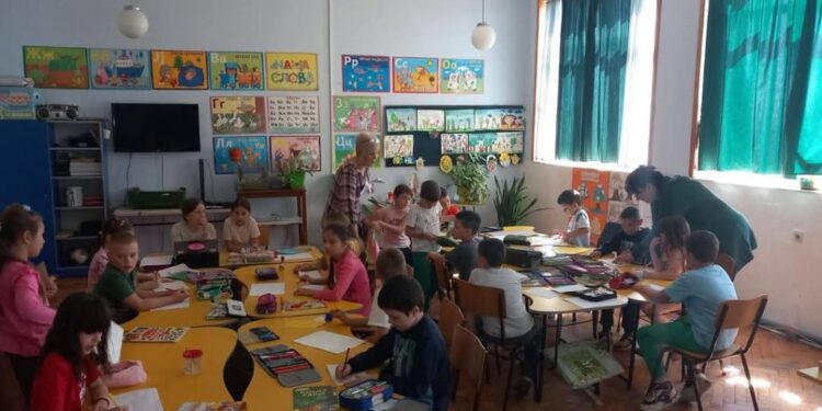 Zdrava hrana, edukativna radionica učenika iz Velike Grede