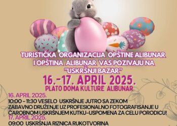 Dvodnevni Uskršnji bazar u Alibunaru 16. i 17. aprila
