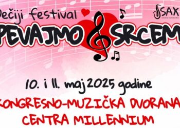 Dečiji muzički festival „Pevajmo srcem 2025″