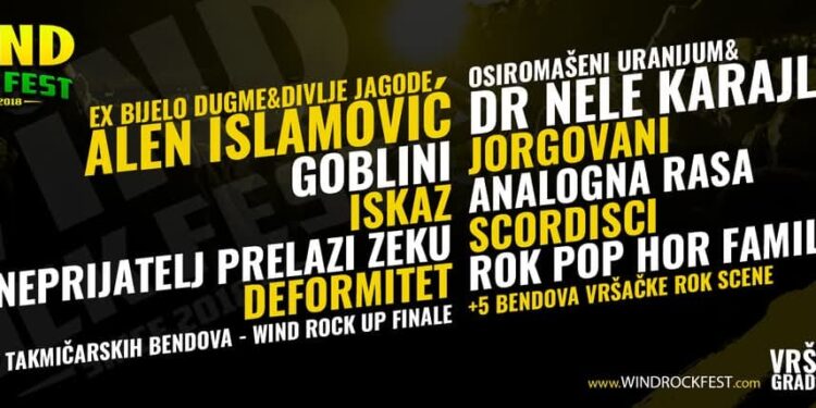 Najavljene manifestacije „Vršački kotlić“ i „Wind Rock Fest“