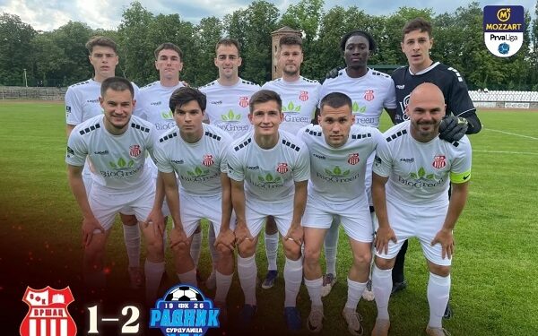 OFK Vršac izgubio od Radnika