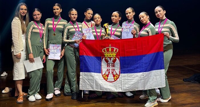 Vršac ponosan: Balerine iz baletskog studija „Royalty“ osvojile drugo mesto u Dubaiju