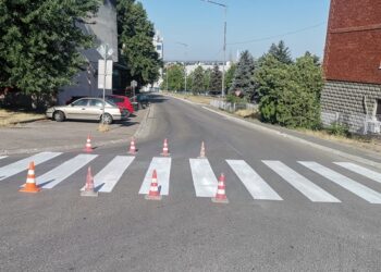 Apel građanima za strpljenje: Obeležava se horizontalna signalizacija