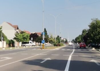 Obnavljaju se podužne oznake na državnim putevima na teritoriji Grada Vršca