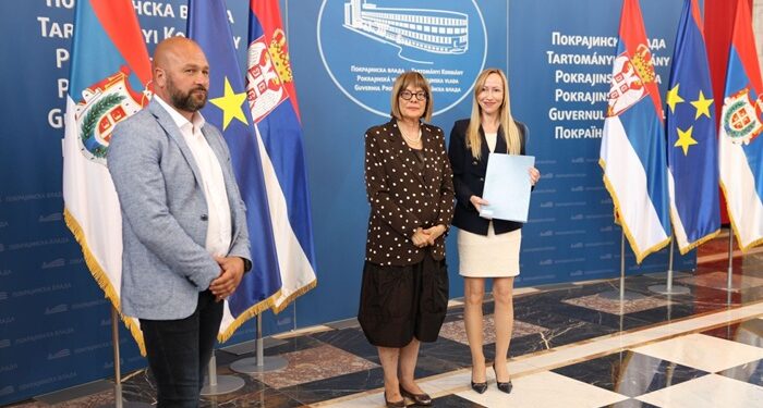 Gradonačelnica Vršca potpisala ugovor o prenosu sredstava po javnim konkursima AP Vojvodine