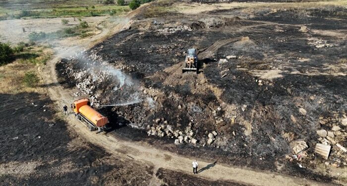 Potpuno ugašen požar u blizini Gradske deponije, Malog Rita i Vazduhoplovne akademije