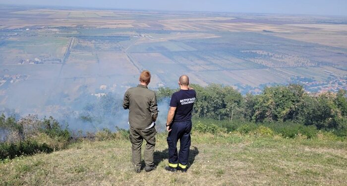 Požar na Vršačkom bregu u potpunosti lokalizovan, sledi uviđaj