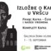 Izložbe o Kafki u Vršcu