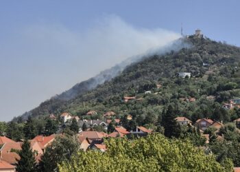 Vatrena stihija „guta“ Vršački breg: Vetar ne dozvoljava gašenje požara