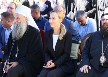 Proslavljeno osam vekova Manastira Mesić: Svetom Liturgijom načalstvovao Njegova Svetost Patrijarh srpski g. Porfirije
