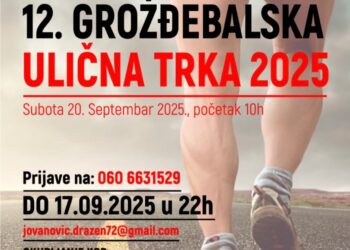 Dvanaeste Groždjebalske ulične trke Vršac 2025