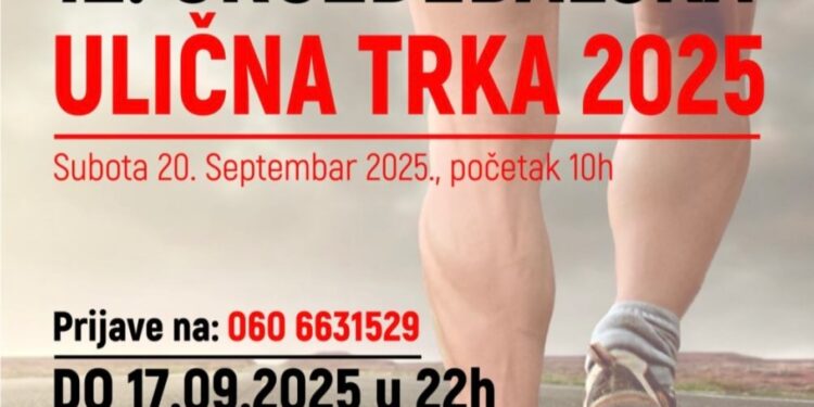 Dvanaeste Groždjebalske ulične trke Vršac 2025