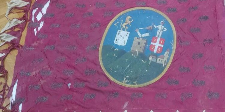 Gradski muzej Vršac započinje konzervaciju i restauraciju svečane gradske zastave iz 1817. godine