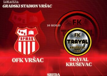 OFK Vršac 24. septembra dočekuje Trayal