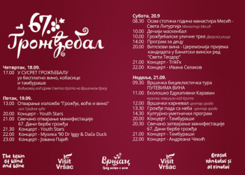 Dobrodošli u Vršac na Grožđebal: Pogledajte program!