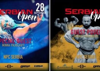 Serbia Open NPC show podržavaju Minna Pajulahti i Mirnes Husanović