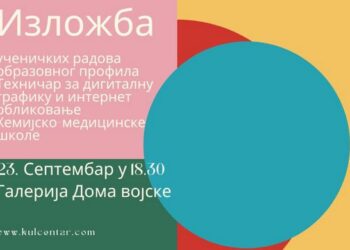 Izložba učeničkih radova obrazovnog profila Tehničar za digitalnu grafiku i internet oblikovanje Hemijsko-medicinske škole