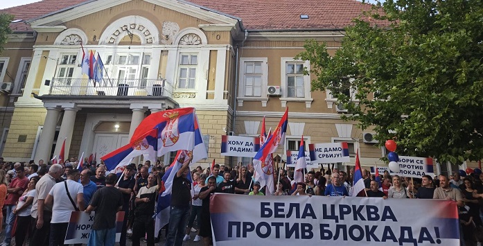 Građani Bele Crkve, Alibunara i Plandišta ujedinjeno protiv blokada, nasilja i mržnje