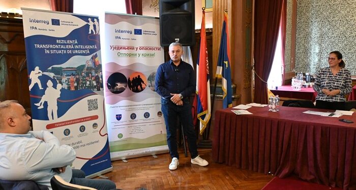 U Vršcu održana radionica „Pametna prekogranična otpornost u vanrednim situacijama“