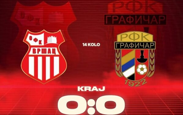 Vrščanima, uprkos dobroj igri i šansama, samo bod protiv Grafičara