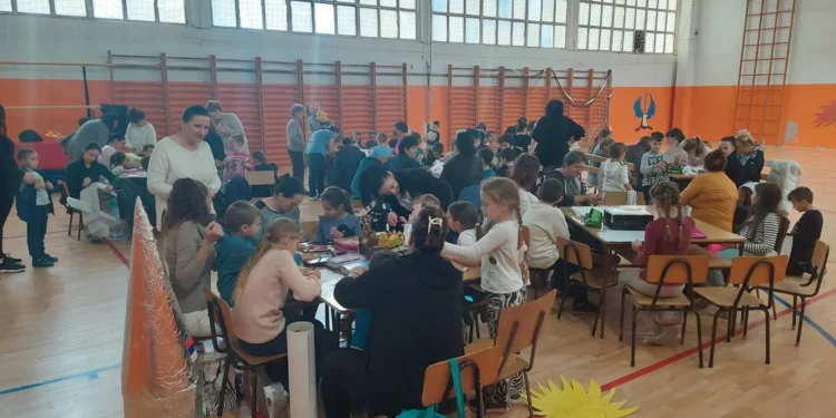 Velika Greda: Kreativna radionica učenika na obeležavanju Dečije nedelje
