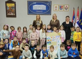 Predsednica opštine Bela Crkva družila se sa mališanima PU „Anđelka Đurić“
