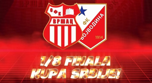 OFK Vršac dočekuje Vojvodinu u Kupu 3. decembra