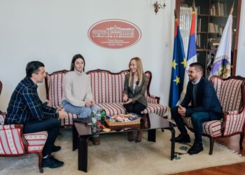 Gradonačelnica upriličila svečani prijem za Vanju Rankov i Maria Dujića