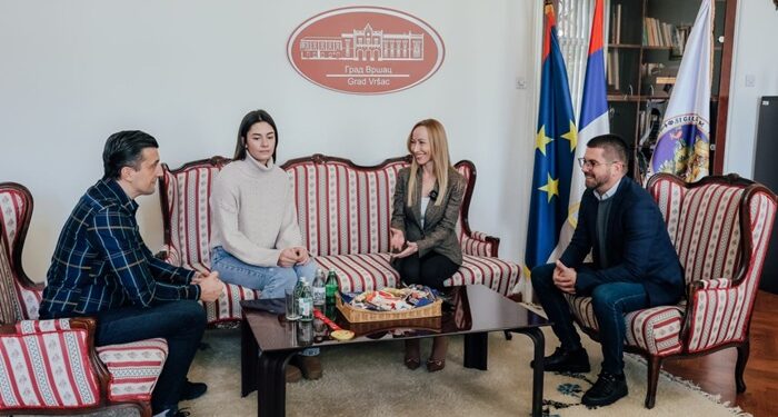Gradonačelnica upriličila svečani prijem za Vanju Rankov i Maria Dujića