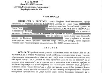 Energy Save doo izgubio sud od Vladimira Jelića