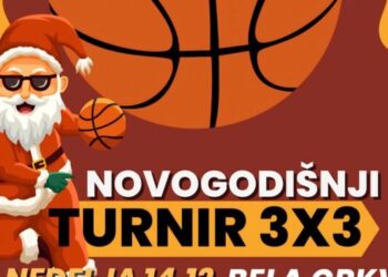Novogodišnji turnir u basketu „3 na 3“ 14. decembra u Beloj Crkvi