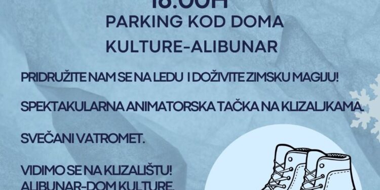 Zimska magija u Alibunaru: Svečano otvaranje klizališta u subotu
