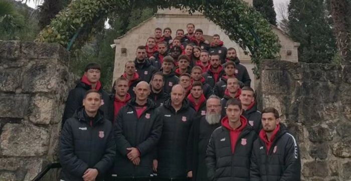 Vršački fudbaleri posetili manastir Žitomislić u Hercegovini