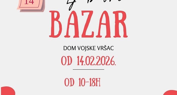 Ljubavni bazar u Vršcu 14. februara