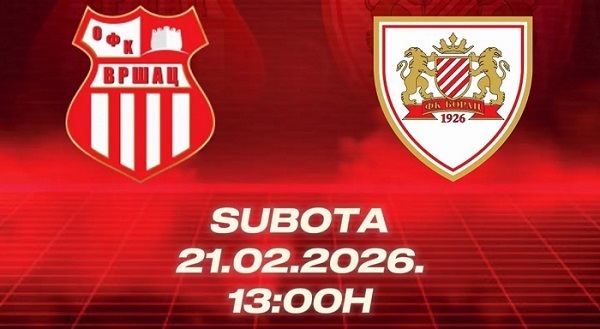 OFK Vršac dočekuje Borac 1926 iz Čačka