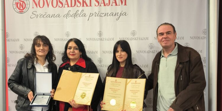 Prestižne nagrade za PU Srećno detinjstvo na Međunarodnom sajmu obrazovanja