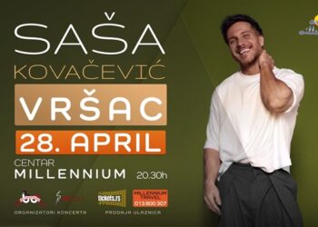 Koncert Saše Kovačevića u Vršcu 28. aprila