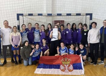 Učenice OŠ „Dositej Obradović“ osvojili 2. mesto na republičkom takmičenju u futsalu