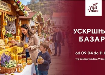Uskršnji bazar na Trgu Svetog Teodora Vršačkog