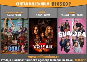 Centar Millennium: Najava bioskopskih projekcija