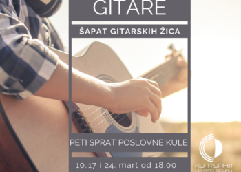 KC Vršac: Šapat gitarskih žica – radionice gitare za decu