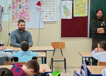 Predavanje u OŠ Jovan Sterija Popović o sadnji vetrozaštitnih pojaseva