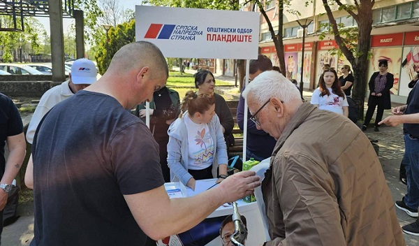 SNS Plandište: Drugi neka vode monologe, mi smo za dijalog
