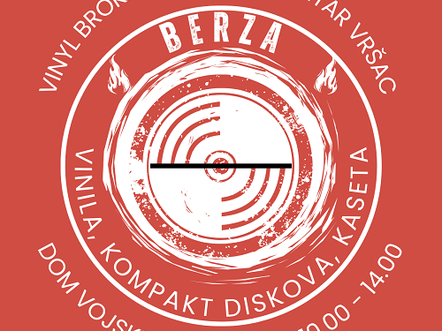 KC Vršac: Berza vinila 25. aprila