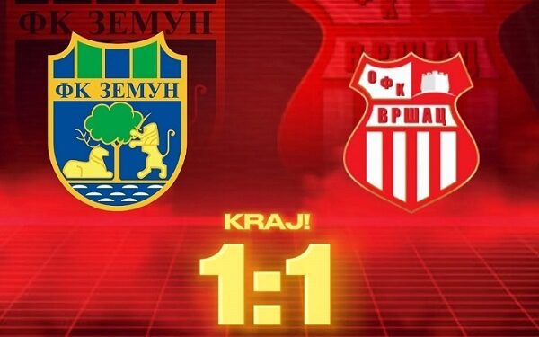 Vrščani opet „otkinuli“ bod lideru: U Zemunu 1:1