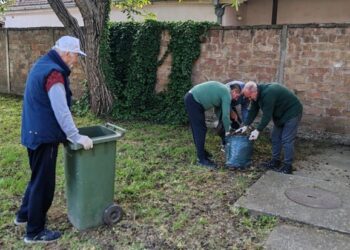 Aktivisti SNS uredili prostorije i dvorište Mesne zajednice „Drugi oktobar“