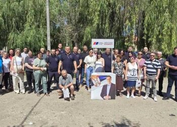 Aktivisti SNS u Velikom Gaju i Dužinama