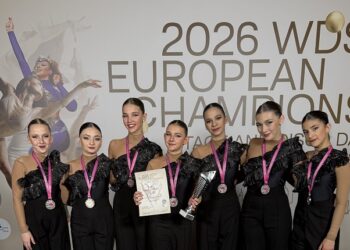 Vrščanke vicešampionke Evrope u sportskom plesu